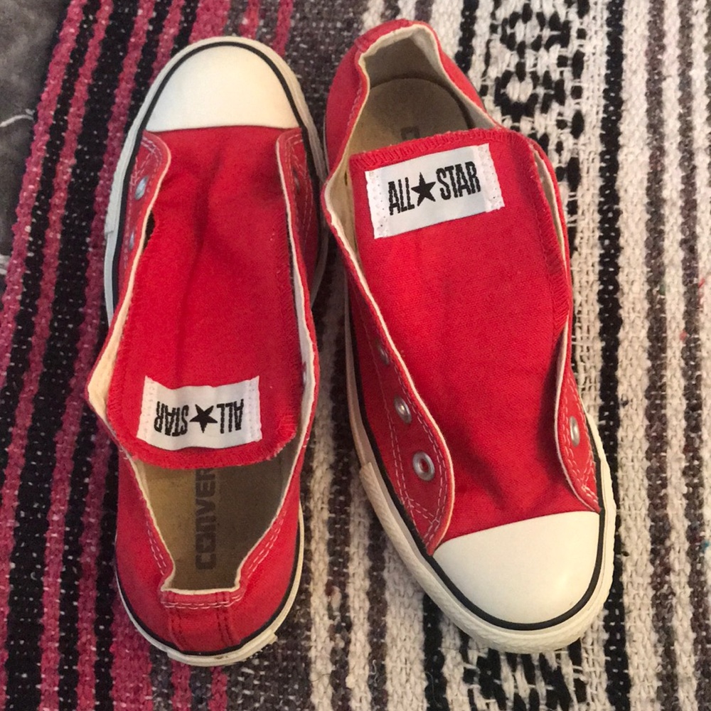 Red converse